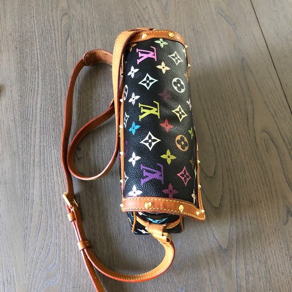 ๐RARE๐ Louis Vuitton multi color Sologne Bag. - Picture 4 of 16